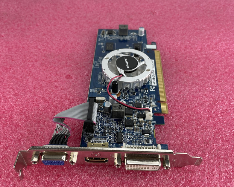 GIGABYTE GV-N84S-512I NVIDIA GeForce 8400GS 512MB GDDR2 PCIe Graphics Card