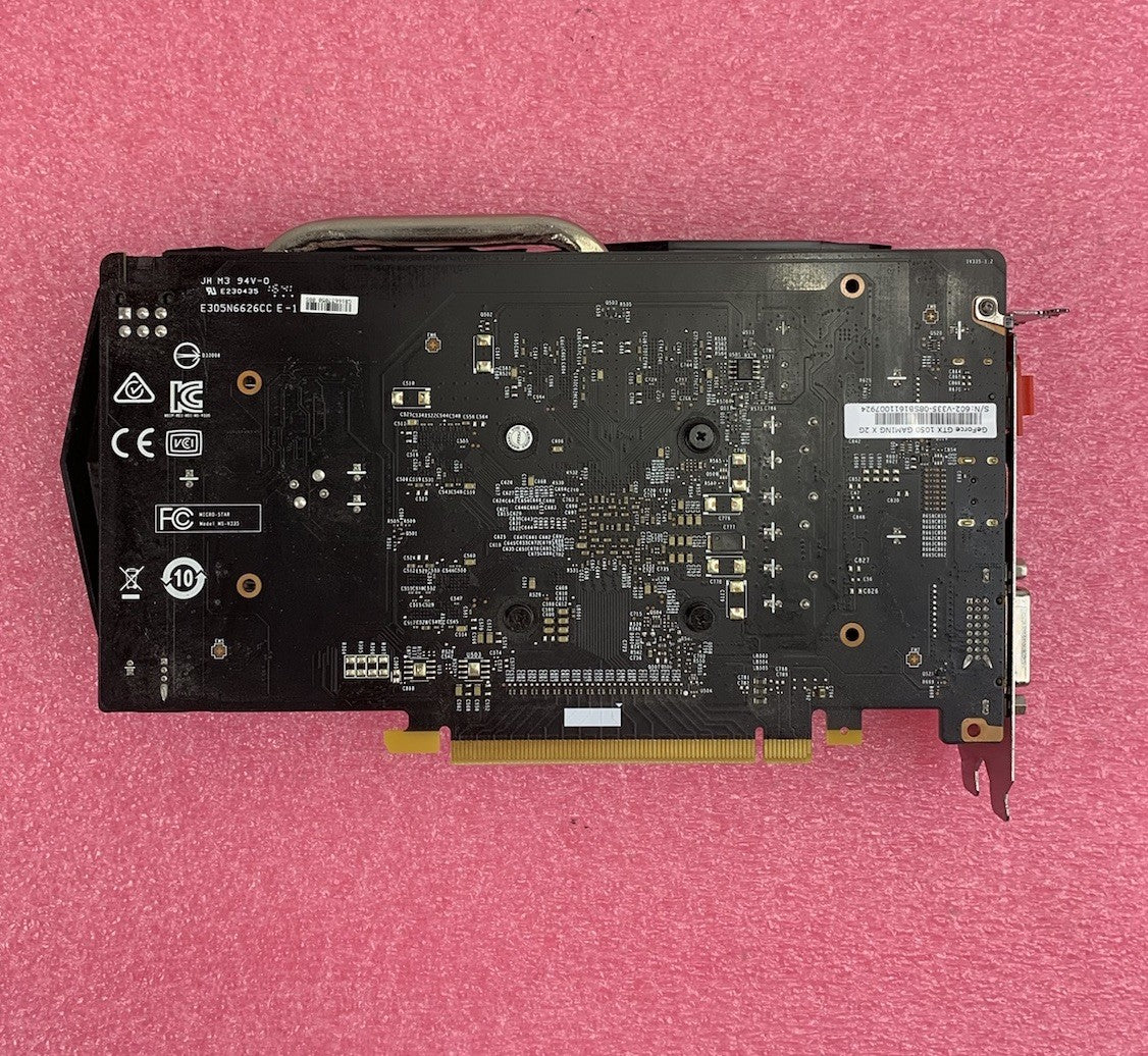 MSi V335 GeForce GTX 1050 Video Graphics Card
