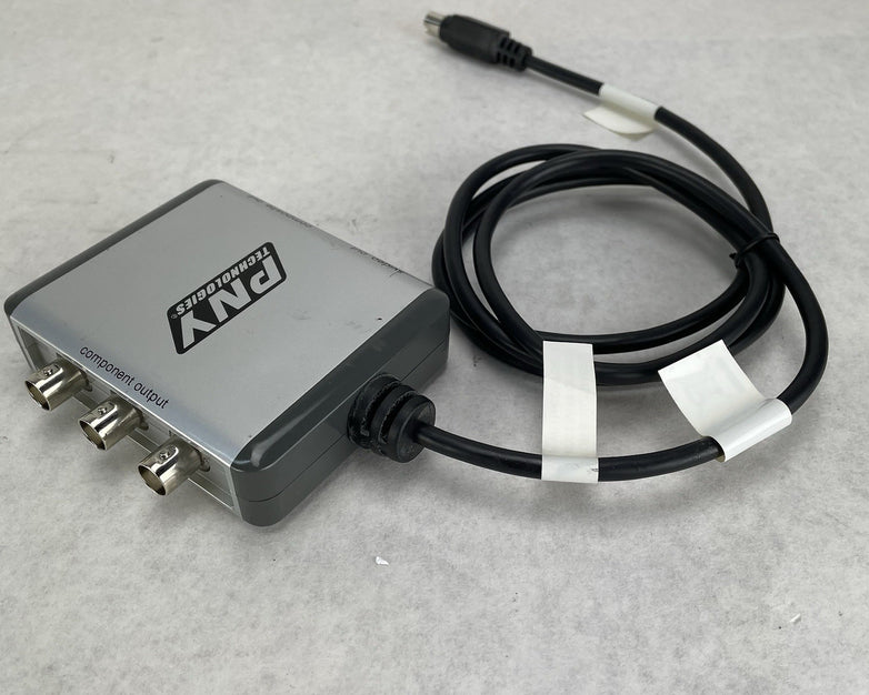 PNY Technologies 91004686A HDTV Video Adapter Breakout Box Untested
