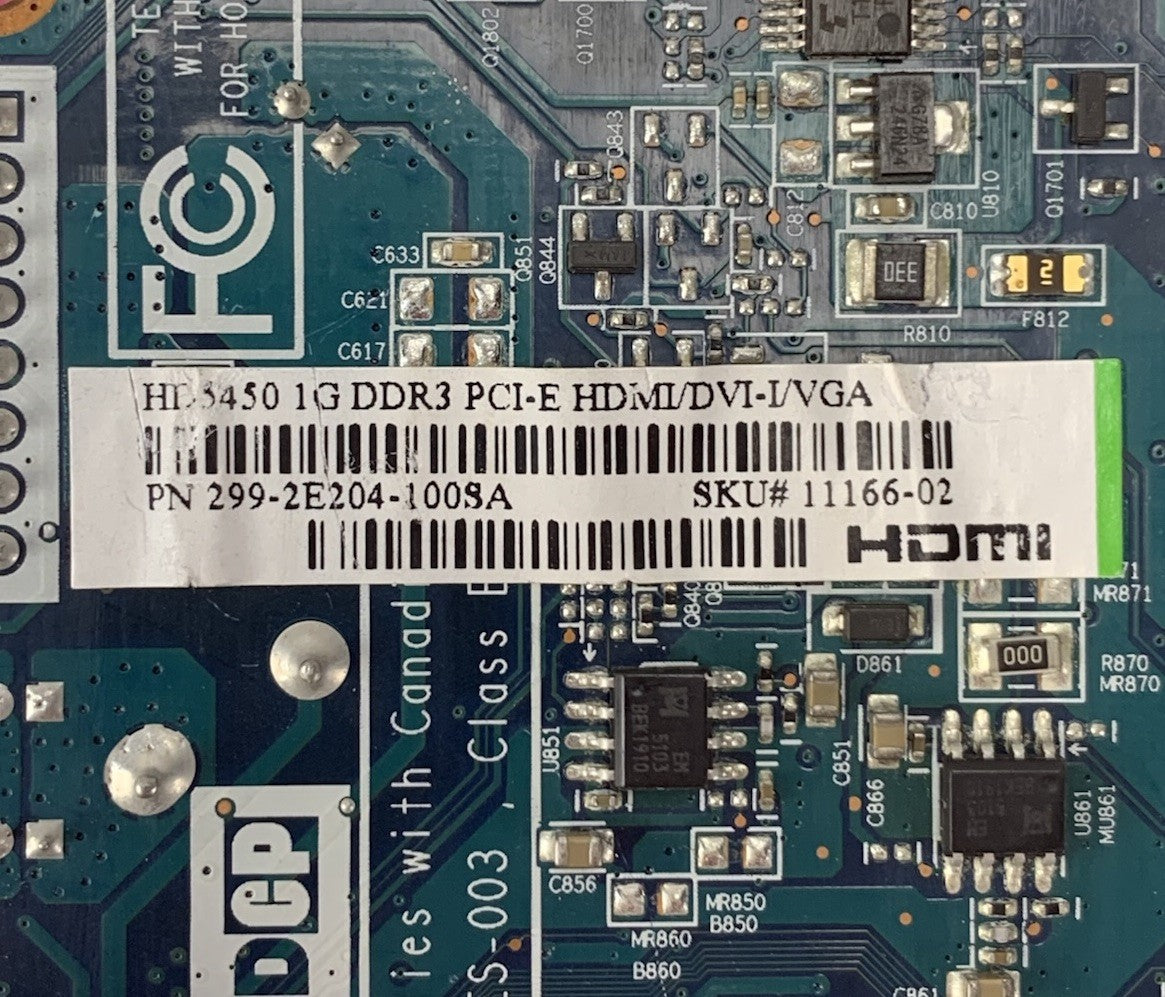 AMD Radeon HD5450 1GB GDDR3 HDMI DVI VGA Video Graphics Card7