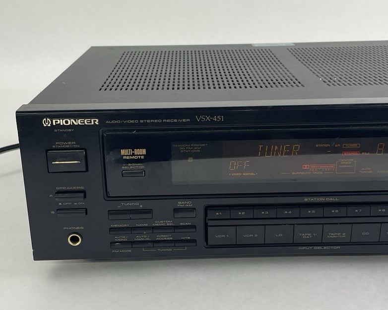 Pioneer VSX-451 Audio Video Stereo Receiver For Parts No Output