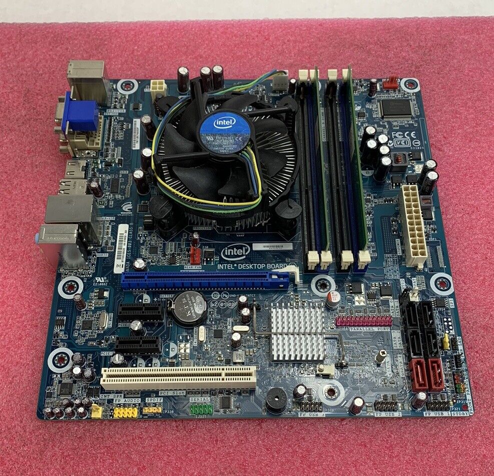 Intel DH55TC Motherboard Intel Core 2 Duo Q9800 2.66GHz 2GB RAM w/ Shield