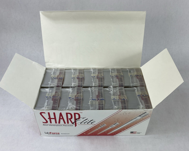Sharp Elite 1149J69 10µl Clear Low-Retention Graduated Barrier Tips - 960 Tips