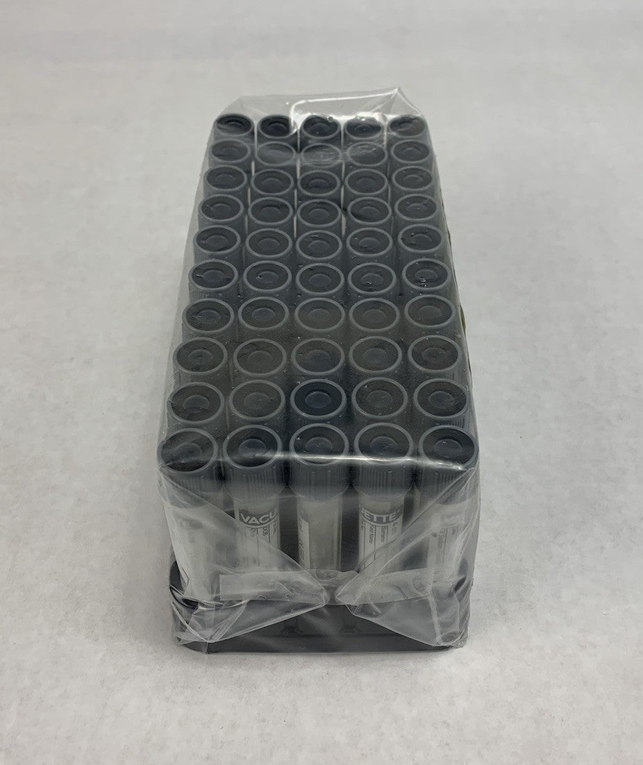 Vacuette 454297 4ml FX Sodium Flouride / Potassium Oxalate 13x75 50pcs Tubes