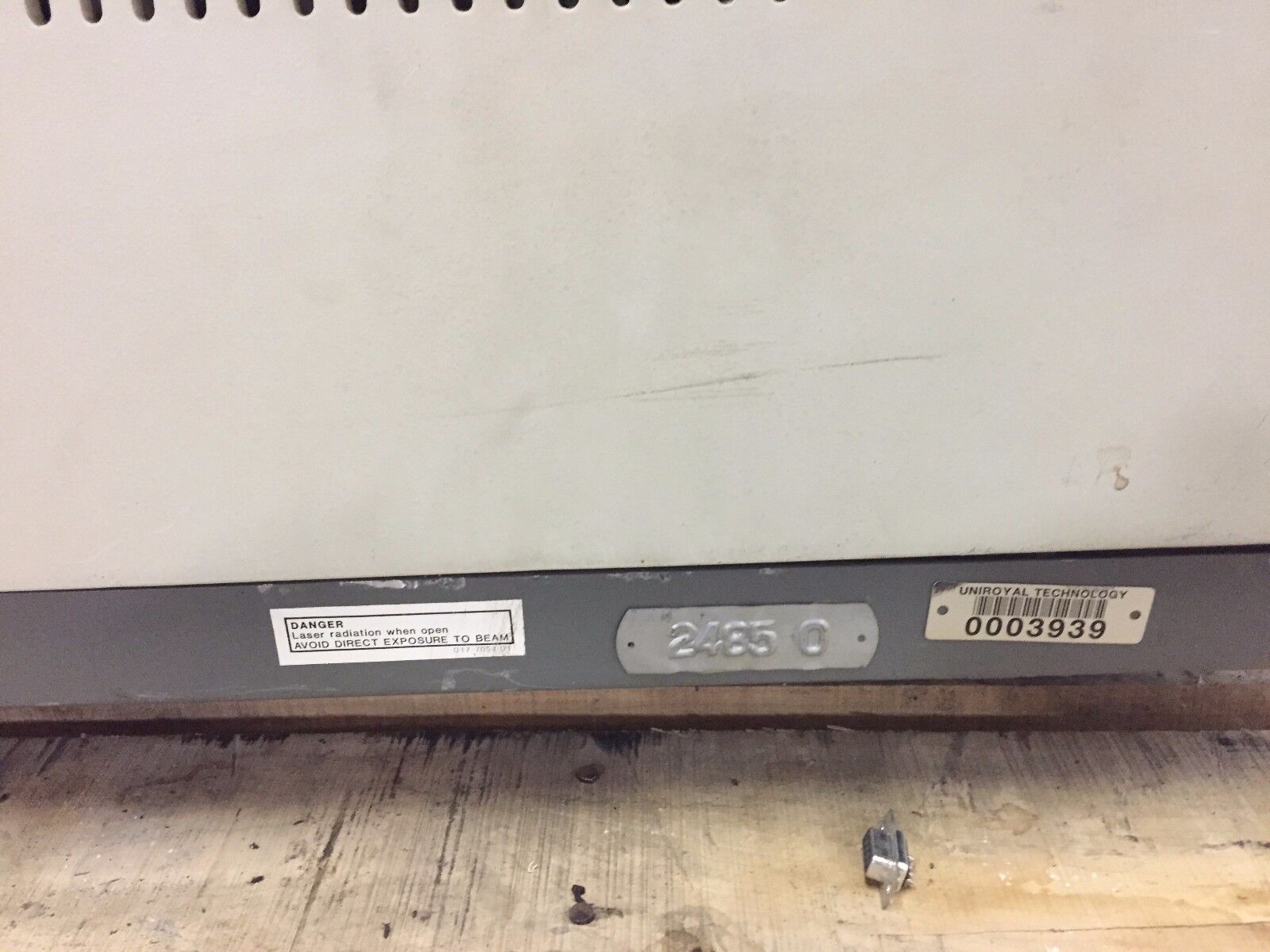 Nicolet FTIR Spectrometer Model 20DXB S/N 8503317