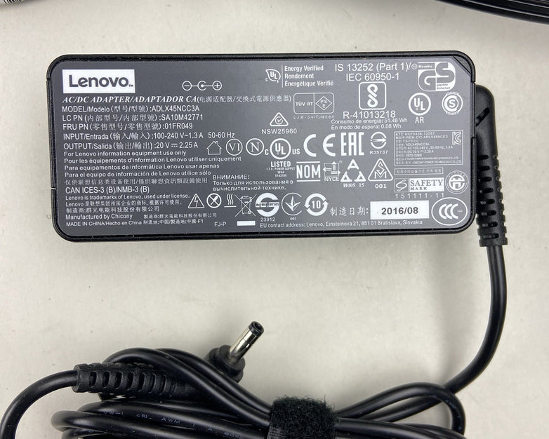 Lenovo Chromebook  AC Power Adapter Charger 45W ADLX45NCC3A - Lot Of 20