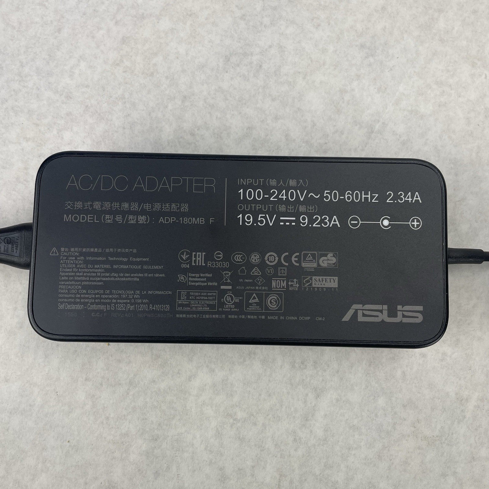 Asus ADP-180MB Rog G750JW 19.5V 9.23A 180W4