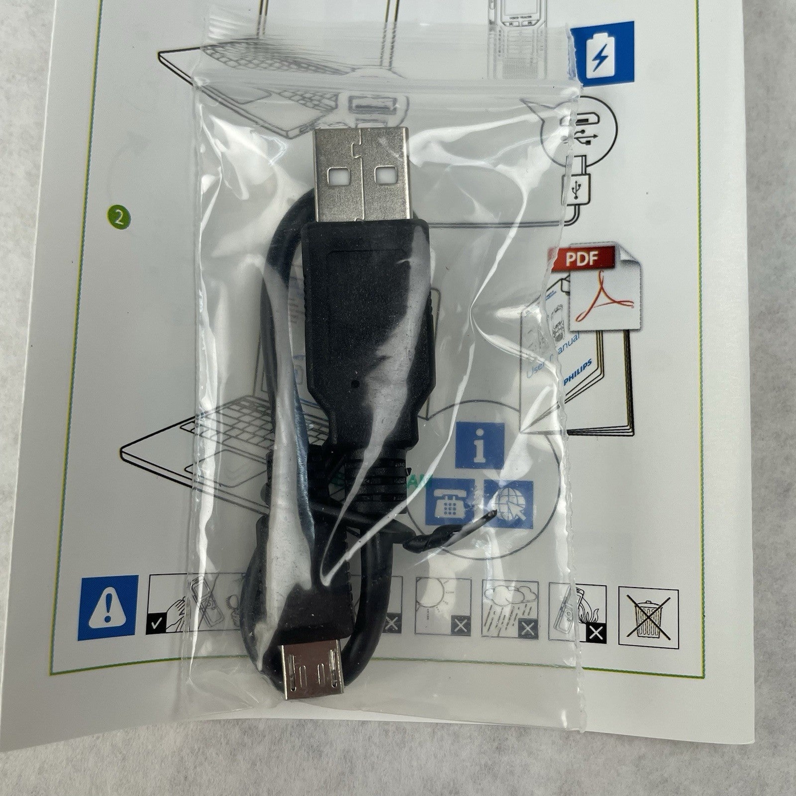 Philips DVT4100 VoiceTracer Digital Recorder New Open box3