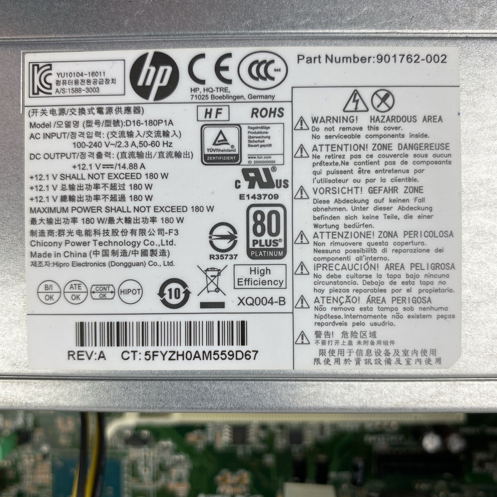 HP EliteDesk 800 G3 SFF Intel Quad Core i5-7500 3.40GHz 1X8GB RAM DVD No HDD OS