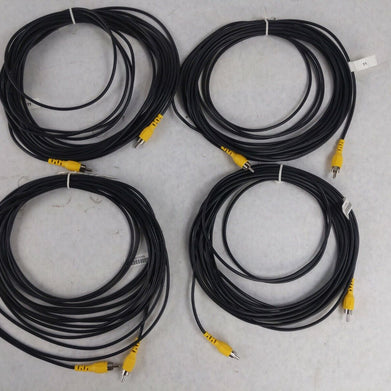 VS4000 Monitor Cables Lot of 9 2215-10305-001 1x VGA, 4x Composite, 4x S-Video