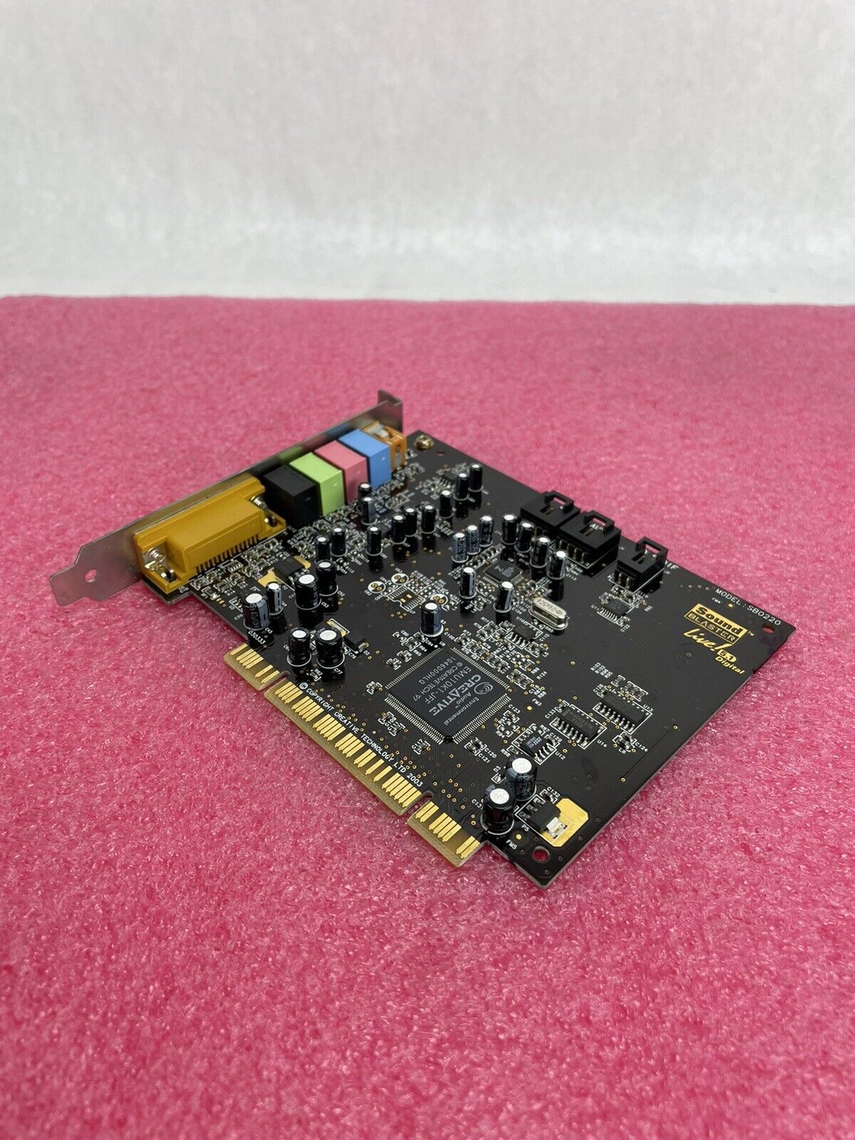 Creative Labs SB0220 Sound Blaster 5.1 PCI Audio Card