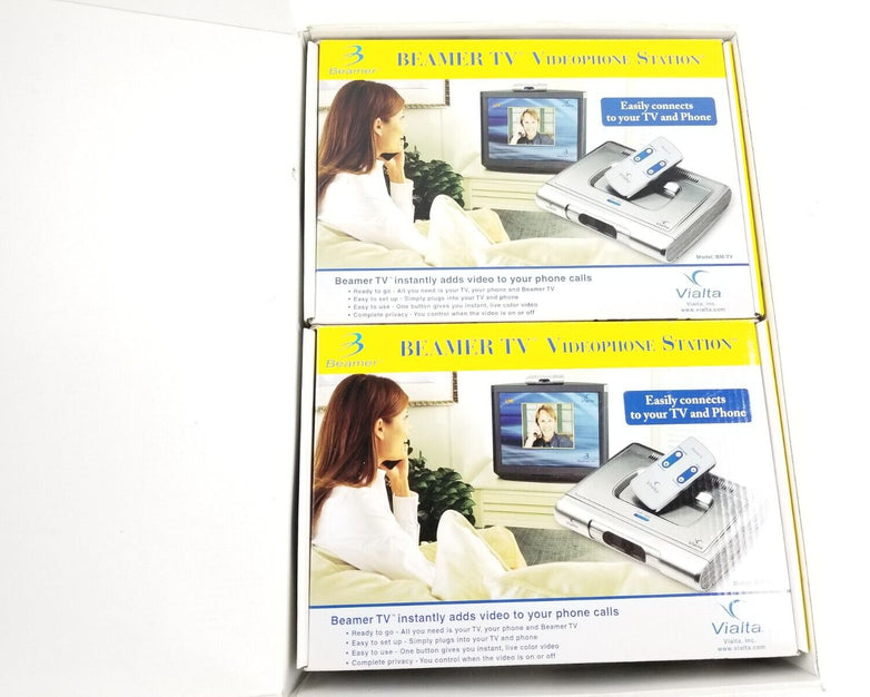 Vialta Beamer TV Videophone Station BM-TV Vintage Video Conference Phone