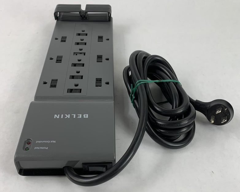 Belkin BE112230-08 Relocatable Power Tap Surge Protector Power Supply