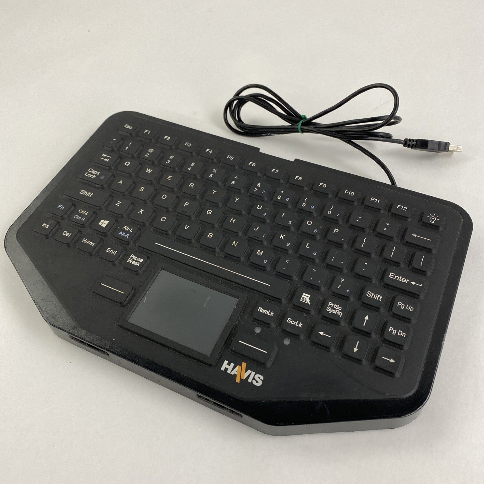 Havis KB-106 USB Integrated Touchpad Keyboard Tested0