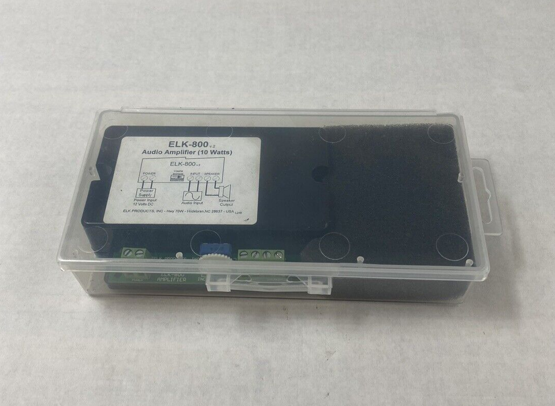 ELK-800 v.2 Audio Amplifier 12 VDC 10 Watts