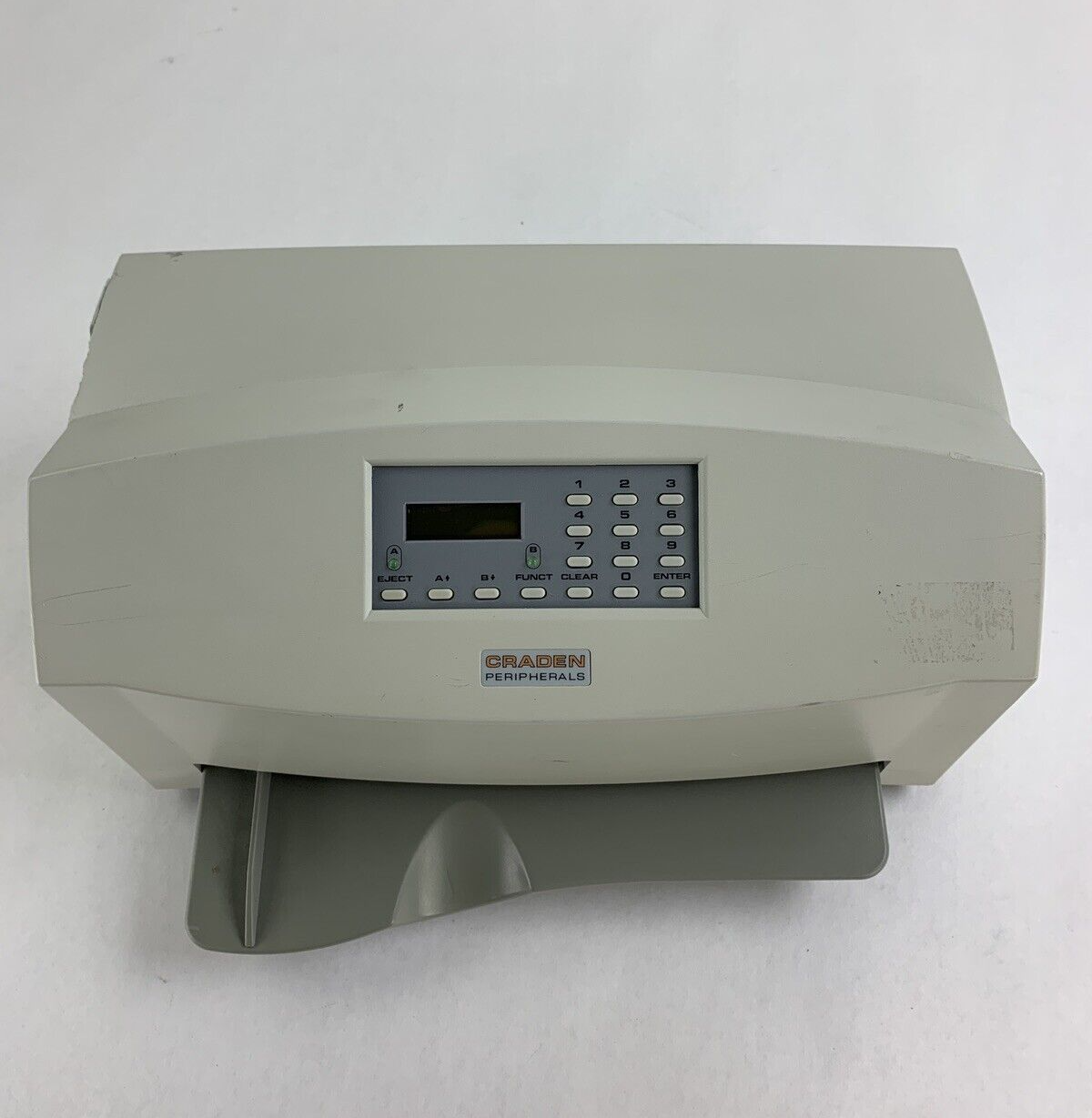 Craden Peripherals DP9 Passbook/Transcation Printer No Ribbon Bad Carriage Parts