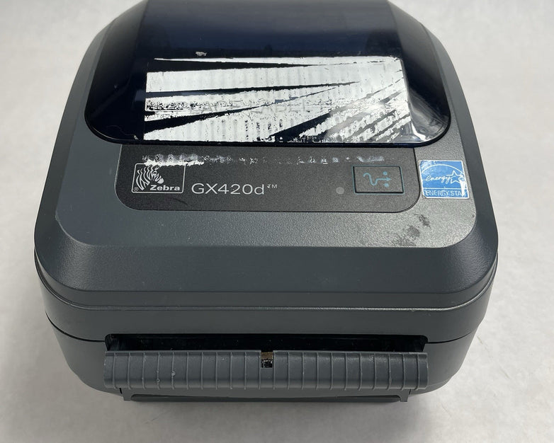 Zebra GX420t USB Thermal Transfer Label Printer For Parts