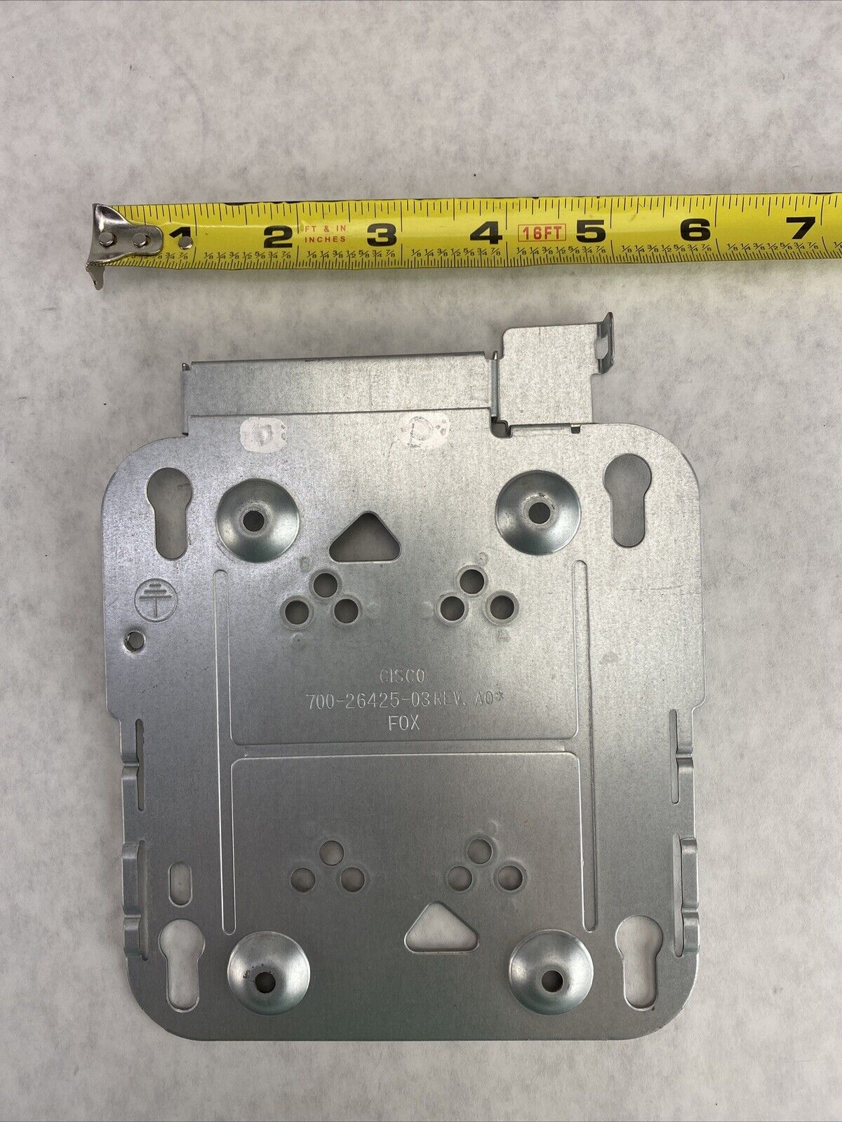 Lot of 2 Cisco 700-26425-03 WAP Mounting Bracket Plate Only NO SCREWS