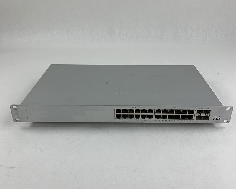 Cisco Meraki MS120-24P-HW 24-Port Gigabit Cloud Managed PoE Switch Tested