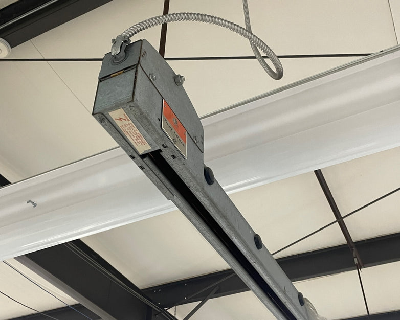 ITE Trol-E-Duct TD310, TDF3, Electrical Busway, 100A, 3PH, 600V, Vintage