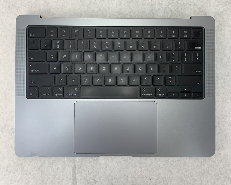 Apple Macbook Pro A2442 Keyboard Top Case Keyboard / Trackpad Assembly