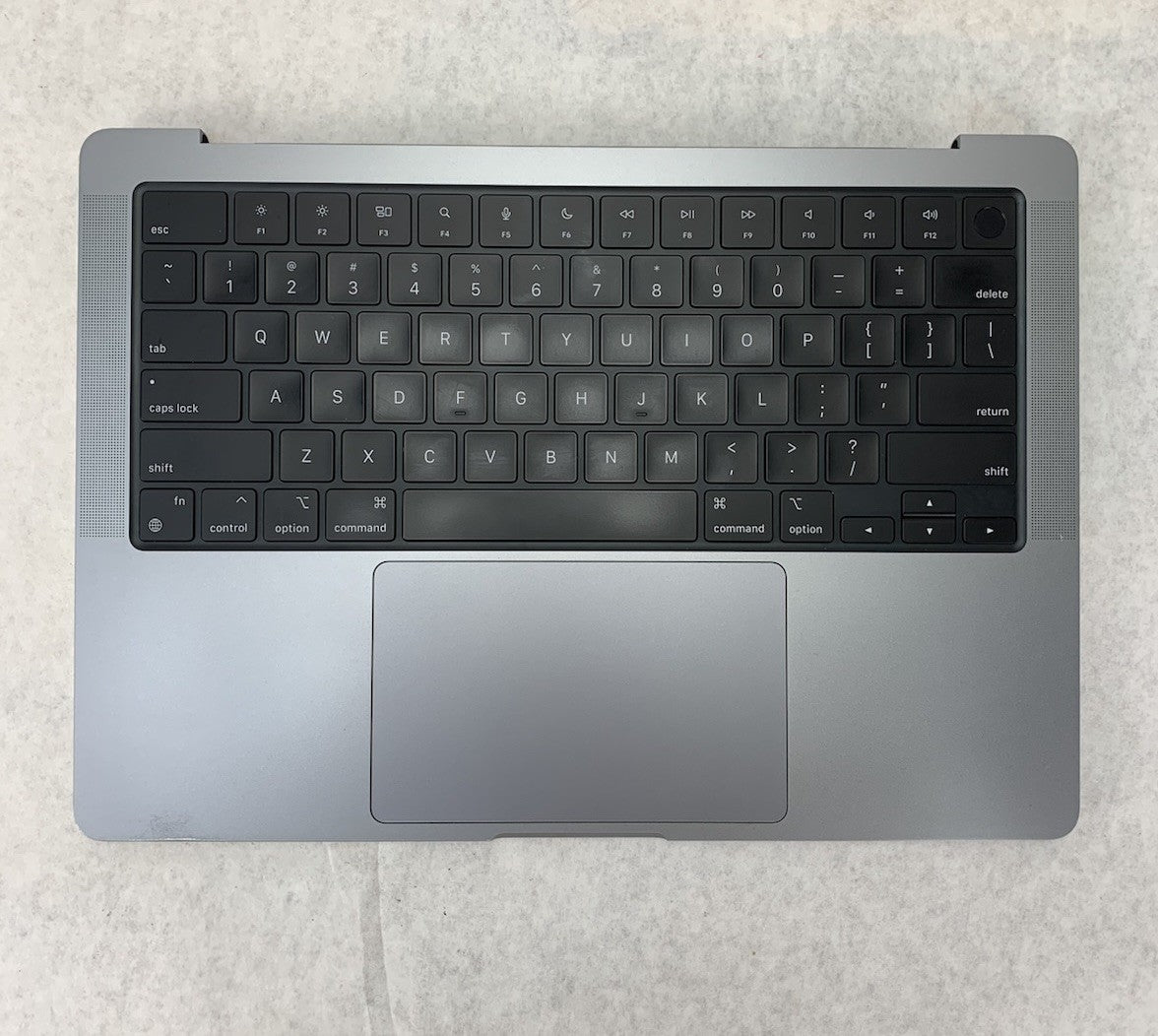 Apple Macbook Pro A2442 Keyboard Top Case Keyboard / Trackpad Assembly5