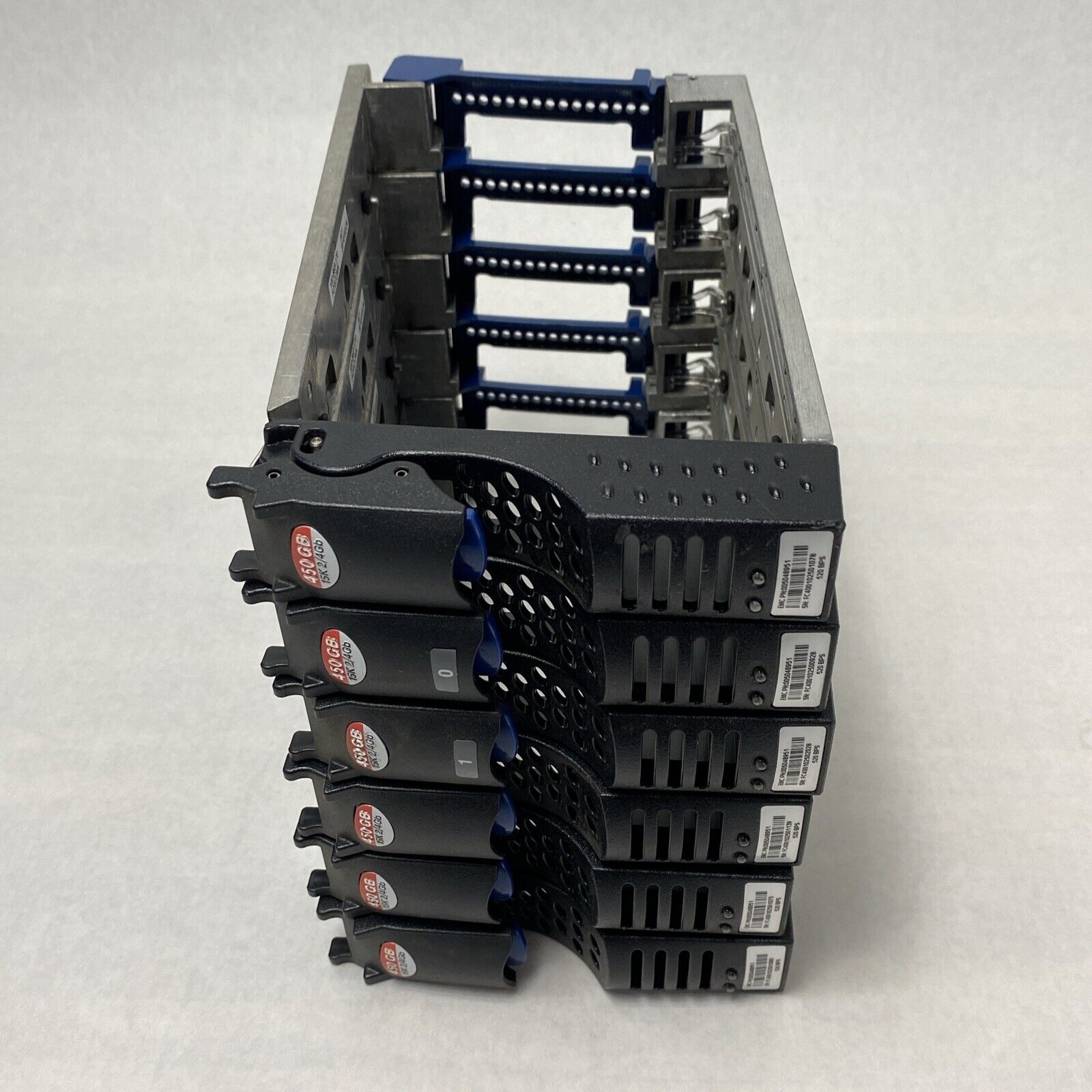 Lot of 6 EMC 005048951 3.5" Hard Drive Caddy Tray