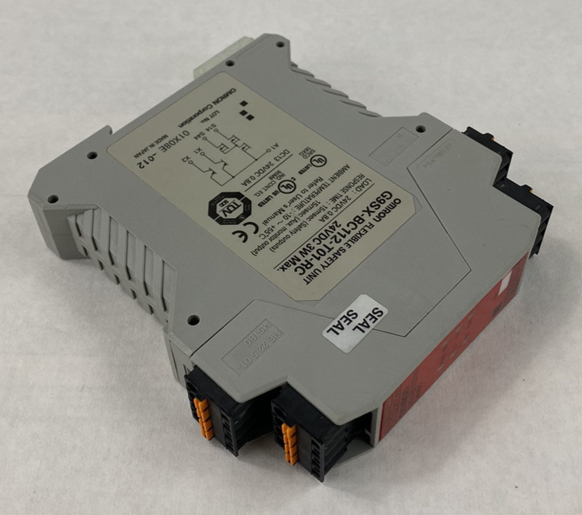 OMRON G9SX-BC112-T01-RC Flexible Safety Unit Load 24Vdc 0.8A