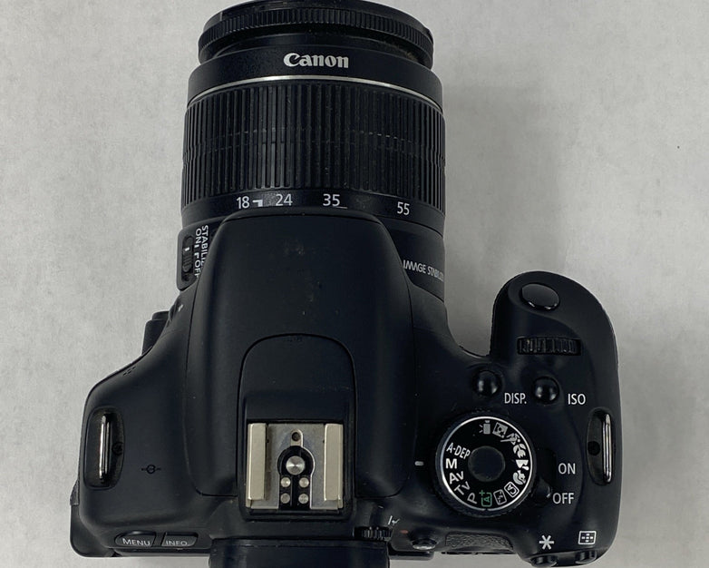 Canon DS126311 Camera EFS 18-55mm Macro 0.25m/0.8ft Zoom Lens w/Battery and Dock