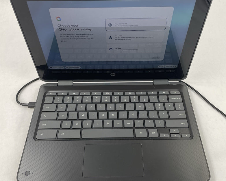 HP ChromeBook x360 11 G1 EE 11.6" Celeron N3350 1.10 GHz 4 GB RAM 16 GB Storage