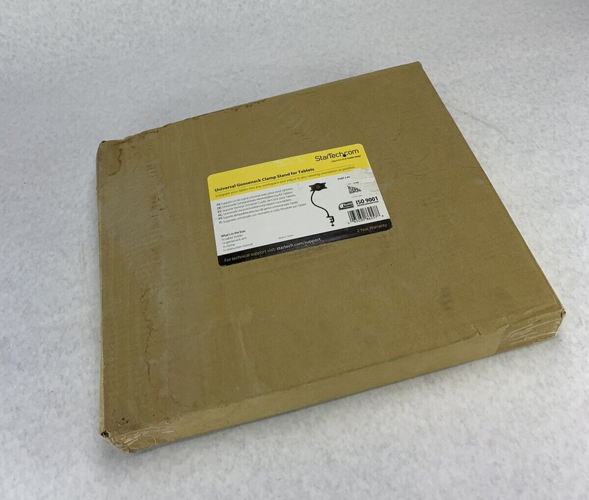 Startech.com Universal Gooseneck Clamp Stand