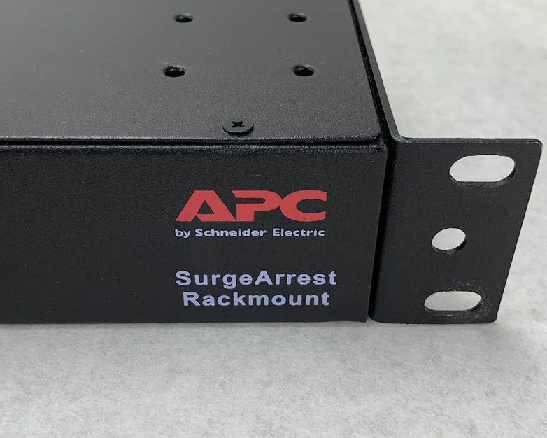 APC SurgeArrest Rackmount NET9RMBLK 120V 15A Power Distribution Unit - Tested