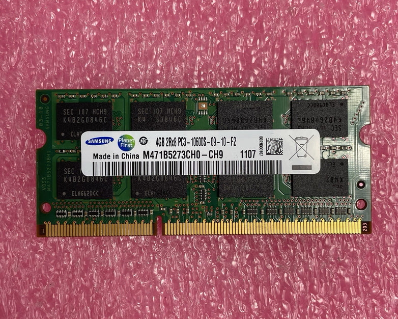 Samsung M471b5273CH0-CH9 4GB PC3-10600s DDR3 Memory Modules Lot of 4