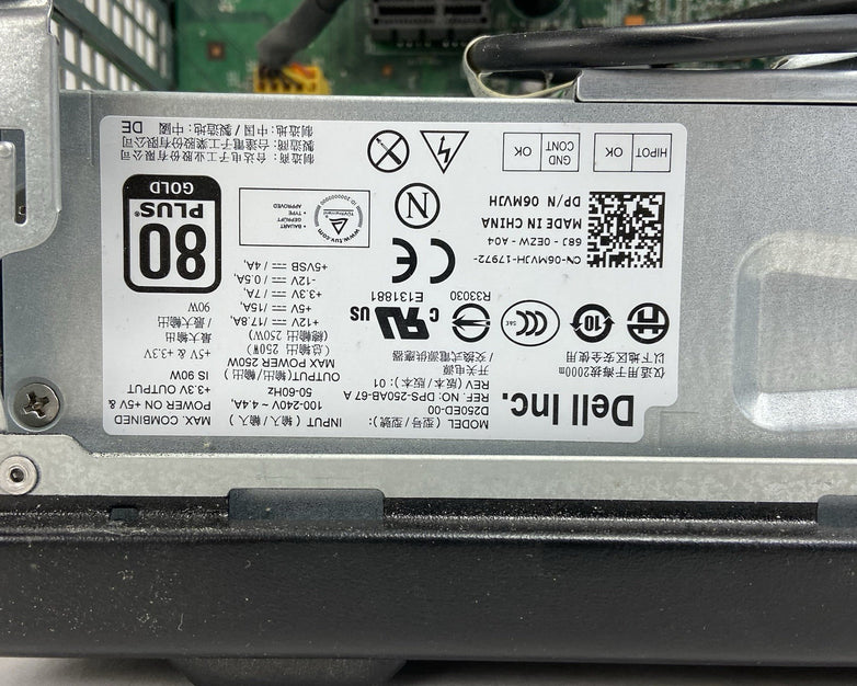 Dell Vostro 260s DT Intel Core i3-2120 3.3GHz 4GB RAM No HDD No OS