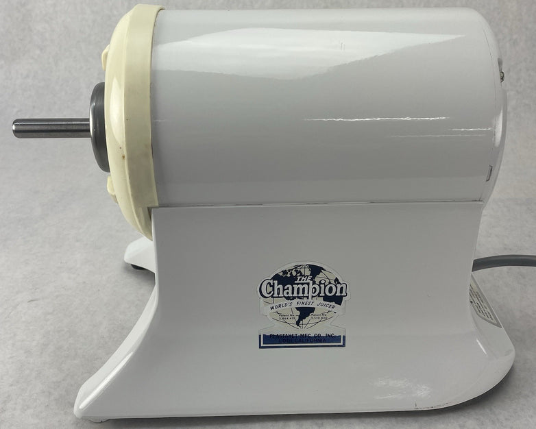 Champion Juicer G5-NG-853S Motor Base Only White For Parts