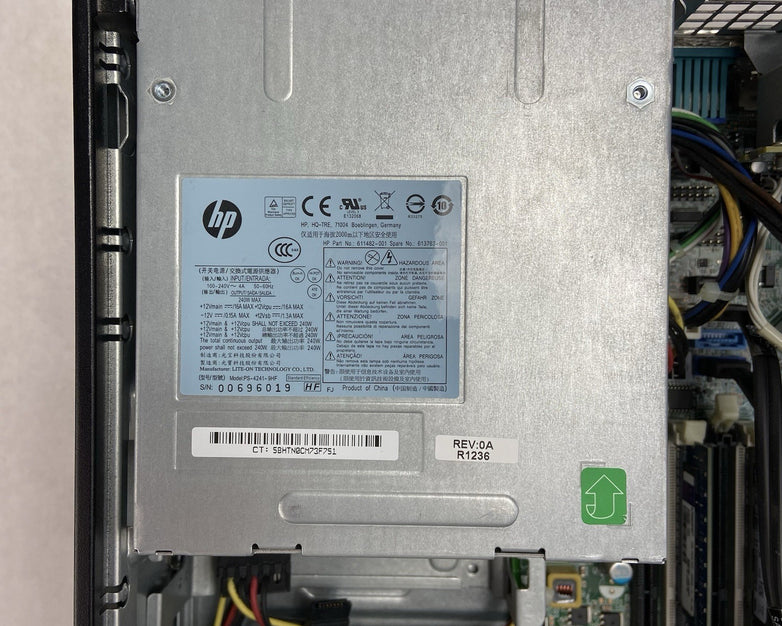 HP Comapq Elite 8300 SFF Intel Core i5-3470 3.2GHz 4GB RAM No HDD No OS