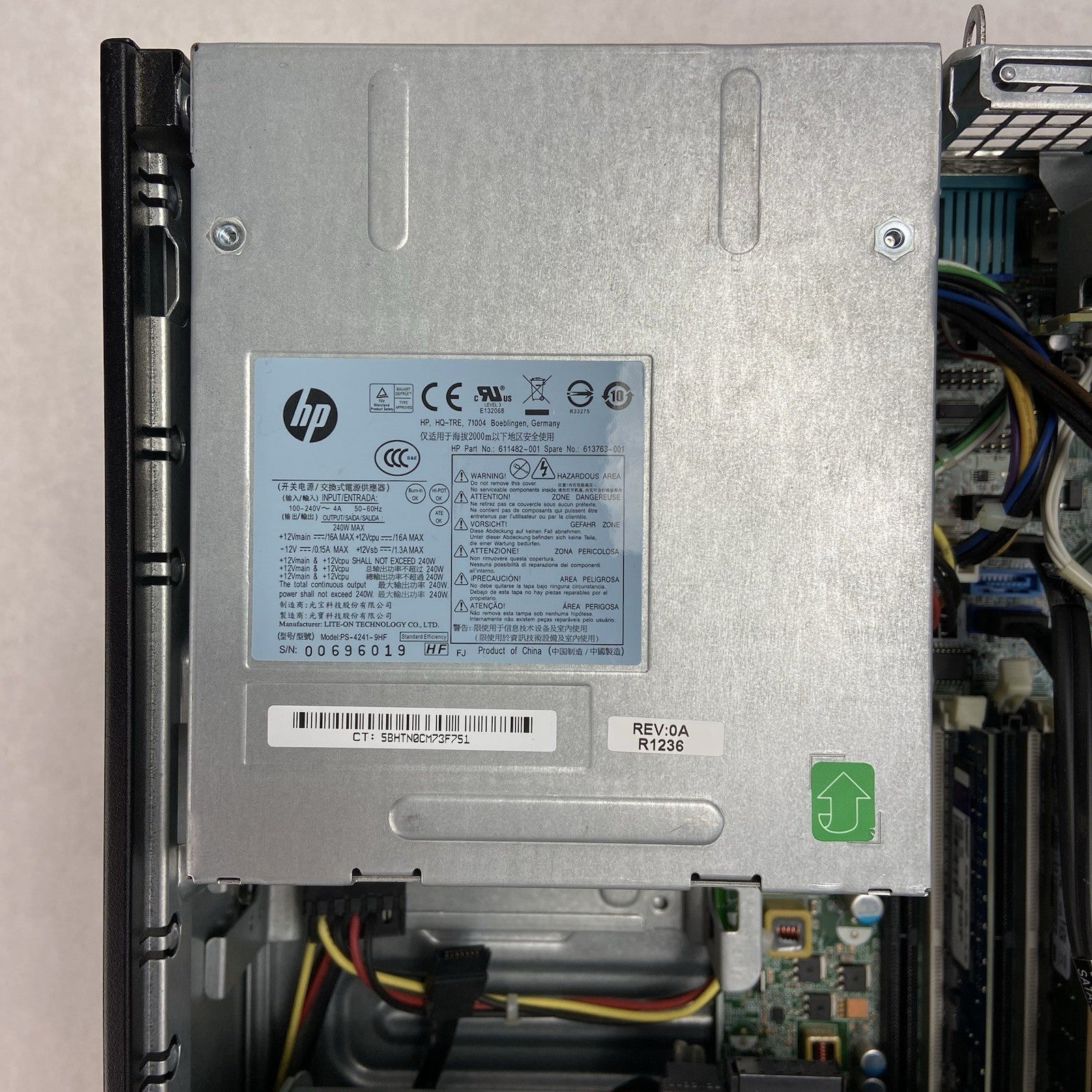 HP Comapq Elite 8300 SFF Intel Core i5-3470 3.2GHz 4GB RAM No HDD No OS9