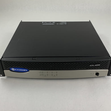 Crown CTs 4200 Four-Channel Rackmount Power Amplifier - Parts or Repair