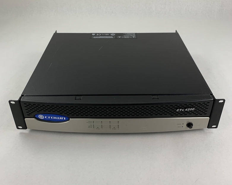 Crown CTs 4200 Four-Channel Rackmount Power Amplifier - Parts or Repair