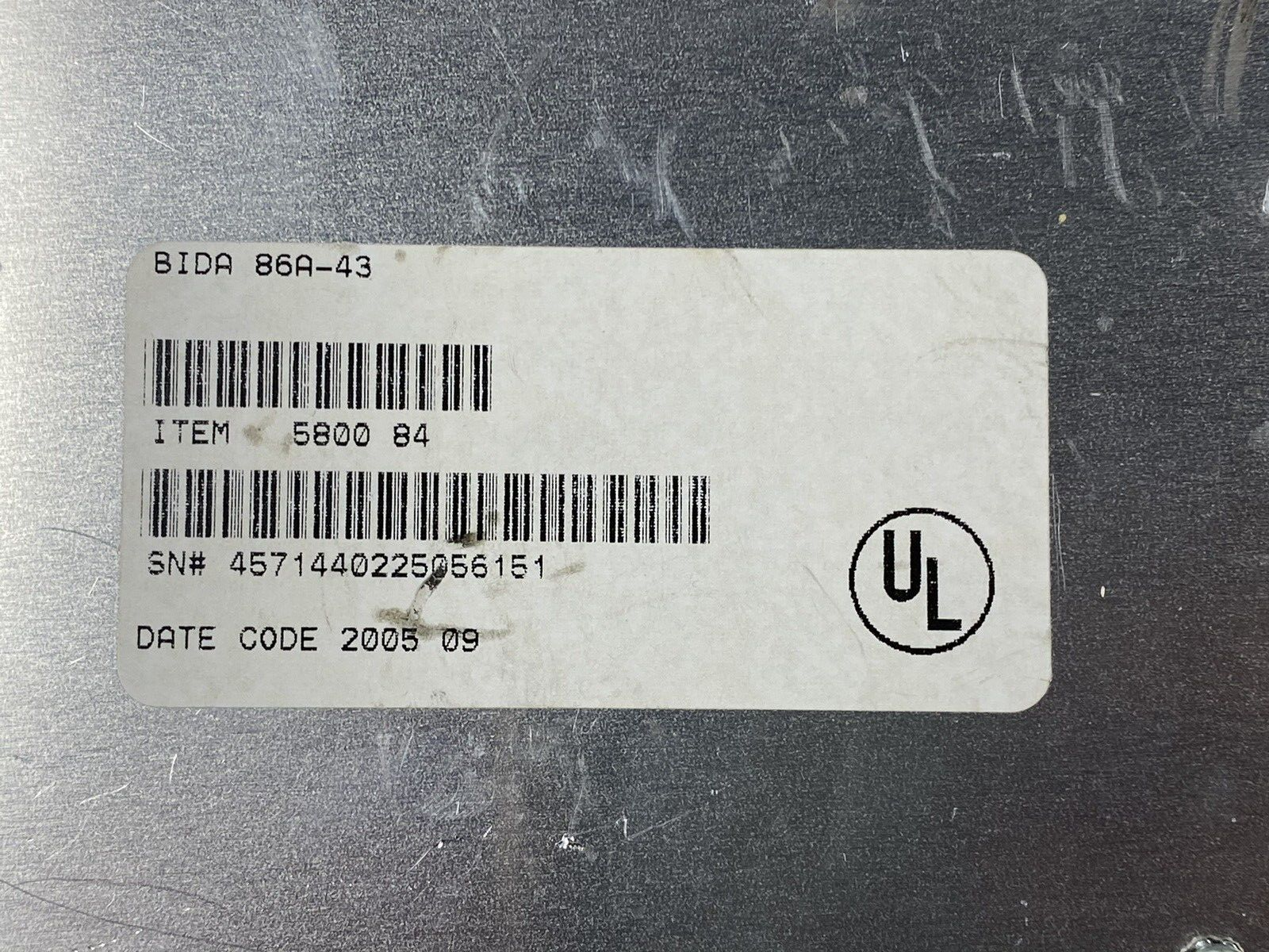 Blonder Tongue BIDA-ARP Series BIDA 86A-43 For Parts or Repair