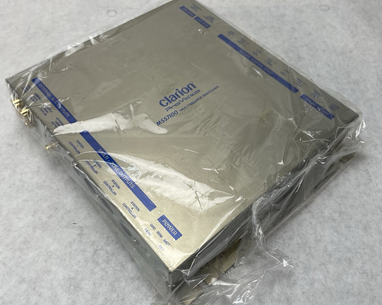 NOS Clarion Provideo MSS7100 Multi Source Switcher Untested Open Box