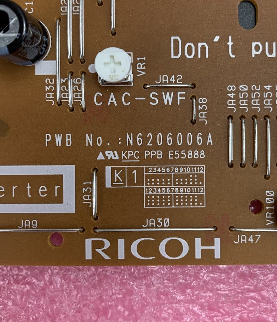 Ricoh N6206006A High Voltage Power Board for IM C45006