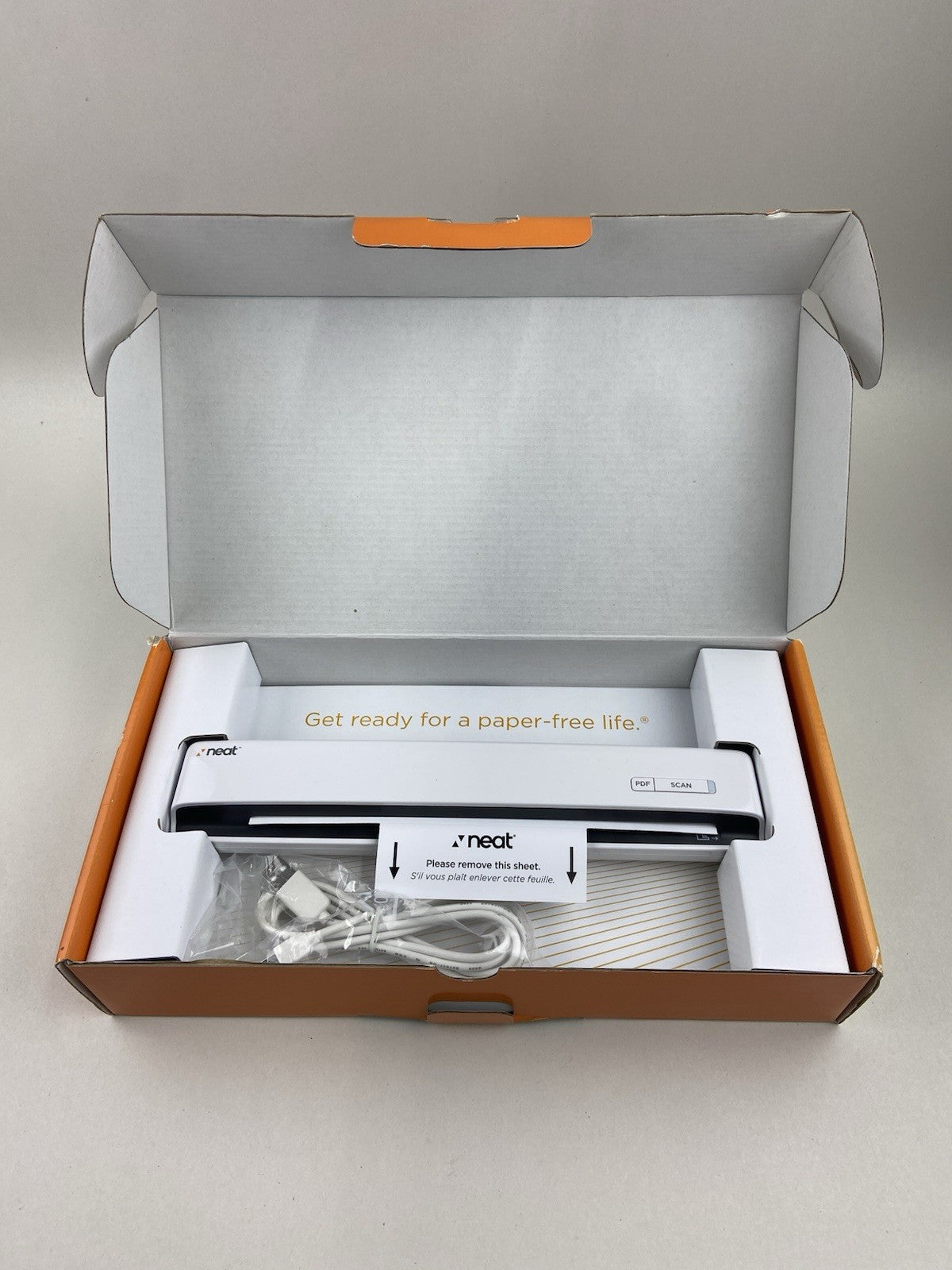 Neat NM-1000 Portable Scanner Receipt Documents With Box, USB3