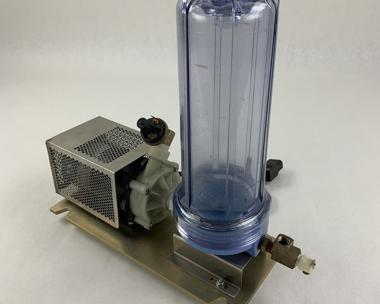 March MFG MDXT Centrifugal Magnetic Pump 1300/1550 RPM 50/60Hz SAE w/ Vessel