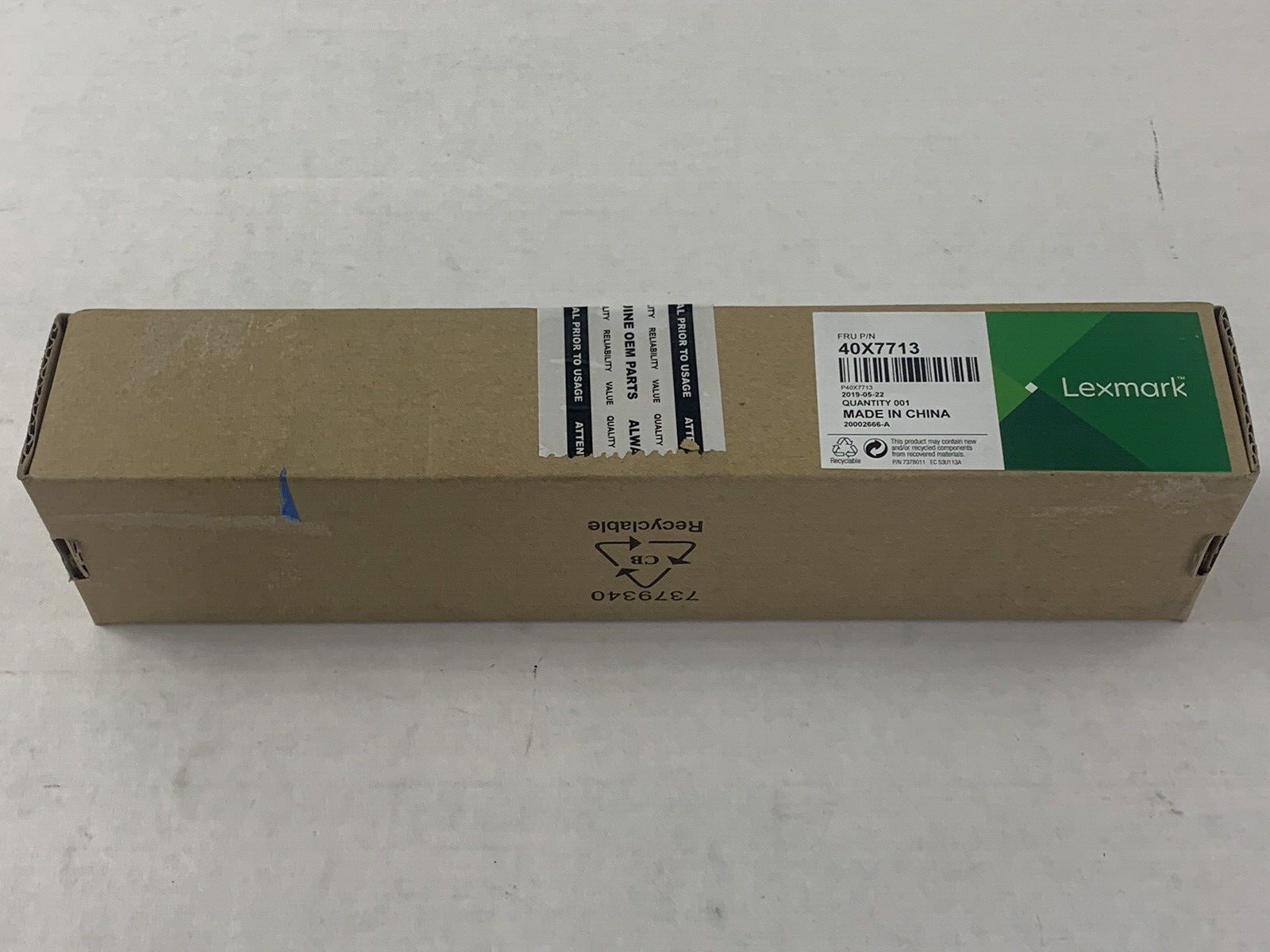 2PK LEXMARK Separator Roller Assembly 40X7713 MS810 811 812 /  URR1-0