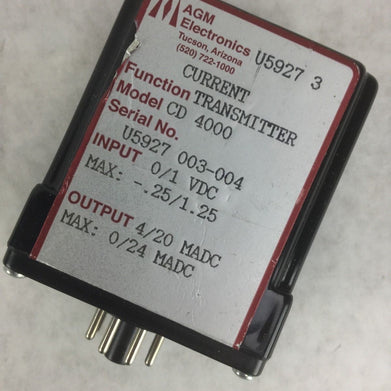AGM Electronics Current Transmitter CD 4000