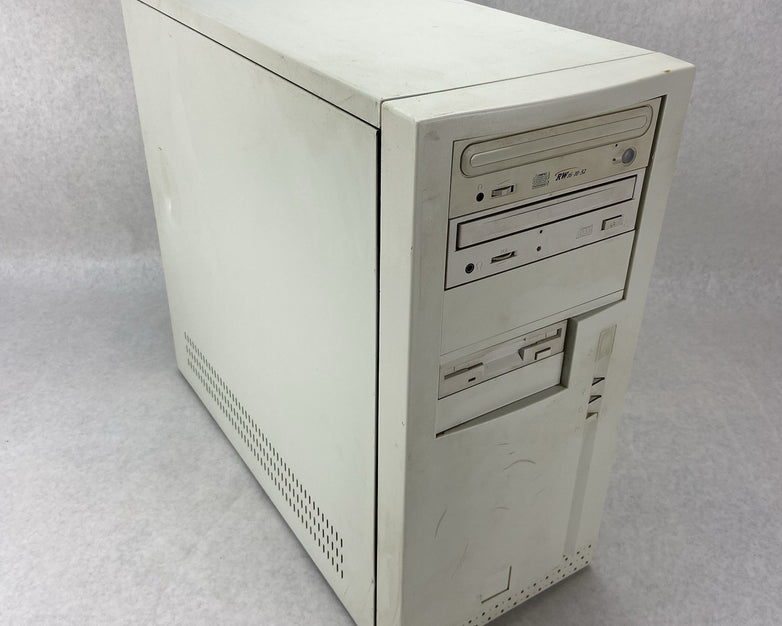 In Win A500 Beige Mid Tower ATX Computer Case Bare Bones No PSU