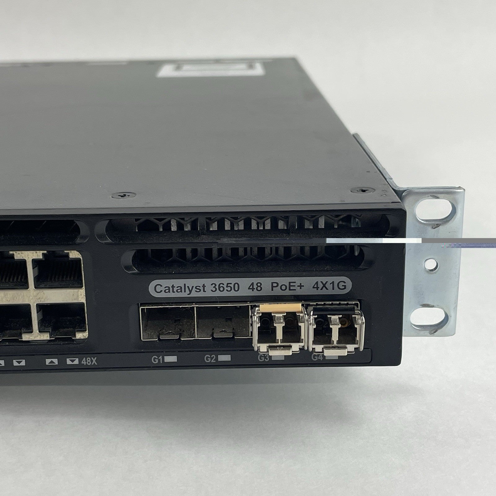 Cisco WS-C3650-48PS-S V01 Catalyst 3650 48-Port PoE+ 4x1G  Tested & Reset 2X PSU4