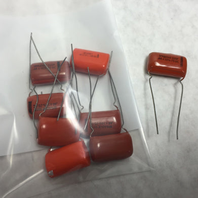 NOS  Sprague 225P .68  75 DC  Orange Drop Capacitors    Lot of 8
