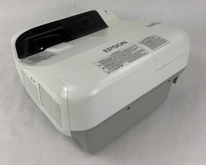 Epson BrightLink 595Wi H599A LCD Lamp Projector 3393 Lamp Hours - No Remote